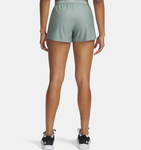 Under Armour Women's UA Tech™ Play Up Shorts - Silica Green / Hydro Green / White - 348