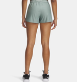Under Armour Women's UA Tech™ Play Up Shorts - Silica Green / Hydro Green / White - 348