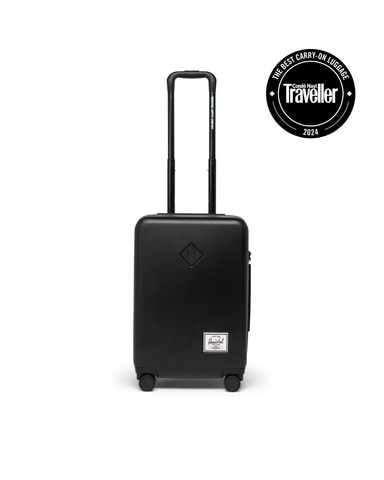Herschel Heritage™ Hardshell Luggage | Large Carry On - 43L - Black