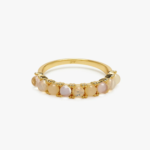 Pura Vida Ombre Stone Ring ~ Gold