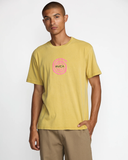 RVCA Mens Easter Basket SS Tee - Saffron