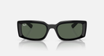 Ray-Ban Kiliane Sunglasses - Black W/ Dark Green