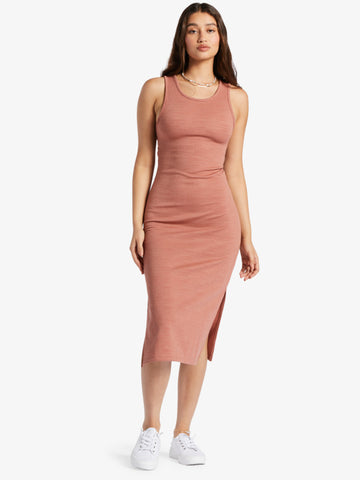 Roxy Womens Good Keepsake Strappy Midi Dress