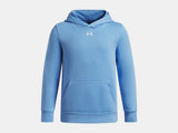 Under Armour Boys' Icon Fleece Team Hoodie - Horizon Blue / White - 465
