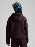 Burton Women's SpaceCloud Pullover Hoodie - Bear Hug Brown Heather