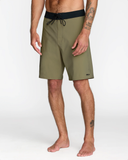 RVCA Mens VA Boardshort Soild - Martini Olive