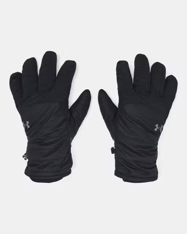 Under Armour Boys' UA Insulated Gloves - Black / Pitch Gray - 001