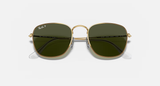 Ray-Ban Frank Sunglasses - Legend Gold W/ G-15 Green