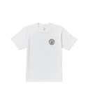 Volcom Mens Logo Stamp SS Tee - White
