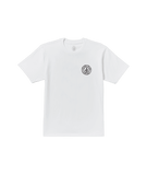 Volcom Mens Logo Stamp SS Tee - White