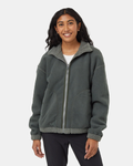 Tentree Womens Recycled Boucle Reversible Full Zip