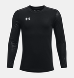 Under Armour Boy's UA Wall Goalkeeper Jersey - Black / White - 001