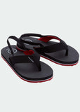 Volcom Boys Victor 2 Little Youth Sandals - Black / Red