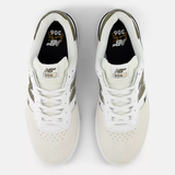 NB Numeric Jamie Foy 306 Cup Shoe - NB 103 White Dark Moss