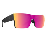 Spy Cyrus Switch Sunglasses - Matte Black - Happy Pink Mirror/Gray Green