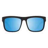 Spy Discord Sunglasses - Discord Matte Black - Happy Boost Bronze Polar Ice Blue Spectra Mirror