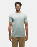Tentree Mens Juniper T-Shirt - Oasis Heather / White