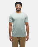 Tentree Mens Juniper T-Shirt - Oasis Heather / White