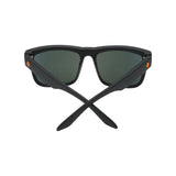 Spy Discord Sunglasses - + Dale Jr Matte Black - Happy Gray Green with Orange Spectra Mirror
