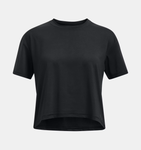 Under Armour Girls' UA Motion Short Sleeve - Black / Jet Gray - 001