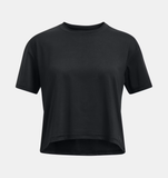 Under Armour Girls' UA Motion Short Sleeve - Black / Jet Gray - 001