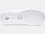 Under Armour Unisex Curry 11 Team Basketball Shoes - Halo Gray/White - 101
