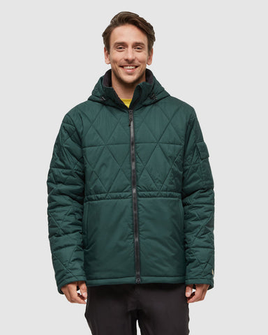 Tentree Mens Ralston Jacket - Forest Pine