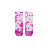 Stance Womens Aria Light Wool Quarter Socks - Berry