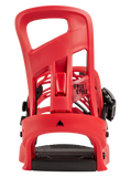 Burton Men's Freestyle Re:Flex Snowboard Bindings - Geranium Red