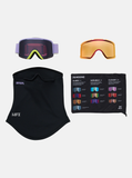 Anon Nesa Goggles + Bonus Lens + MFI® Face Mask - Hyper Lilac