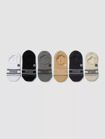 Stance Basic No Show Socks 6 Pack - Multi