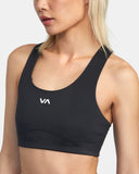 RVCA Womens VA Essential Mid II Sports Bra