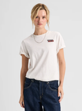 Burton Throwback 1992 Short Sleeve T-Shirt - Stout White