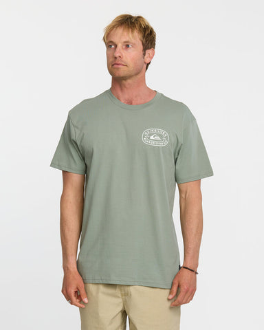 Quiksilver Mens Western Lock T-Shirt - Herb