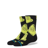Stance Kids x The Grinch Mean One Crew Socks