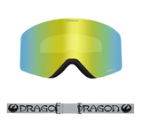 Dragon R1 OTG Snow Goggle with Lumalens Gold Ion + Amber - Classic Grey