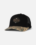 Salty Crew Mens Border Trucker Hat - Black Camo