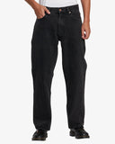 RVCA Mens Americana Dayshift Denim Jeans - Black Rinse