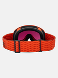 Anon M6 Goggles + Bonus Lens + MFI® Face Mask - Fiesta Red