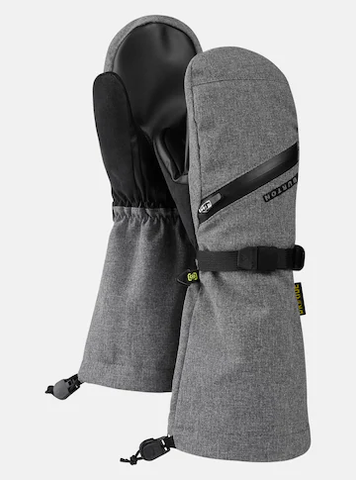 Burton Kids' Vent Winter Mitten - Gray Heather