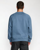 RVCA Mens Dayshift Crew 2 Long Sleeve - Vintage Navy
