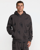 RVCA Mens Dani Hiller Hoodie - Pirate Black