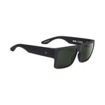 Spy Cyrus Sunglasses - Black Soft Matte - HD Plus Grey Green Polar
