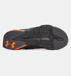 Under Armour Boys' PS UA Scramjet 7 Running Shoes - Anthracite / Castlerock / Blaze Orange - 016