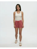 Tentree Women's Tencel Instow Regular Mid-Rise Pull-On Shorts - Rosewood