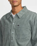 RVCA Mens Adams Overshirt Jacket - Lead