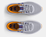 Under Armour Boys' GS UA Surge 3 Running Shoes - Mod Gray / Bauhaus Blue - 102
