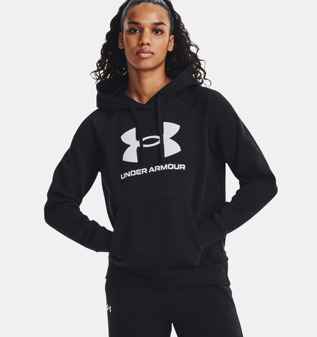 Under Armour Women's UA Rival Fleece Big Logo Hoodie