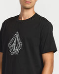 Volcom Mens Stone Lore SS Tee - Black