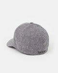 Tentree Logo Hemp Thicket Stretch Fit Hat - Graphite Heather Carbon Grey